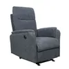 Sofá Reclinable Elétrico 1 Cuerpo Tela Gris Homero en Gris - Sillones y sofás, Uruguay | Divino, vista 2 de 6