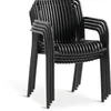 Silla apilable NABBEN negro en Negro - Muebles para el exterior, Uruguay | JYSK, vista 5 de 5