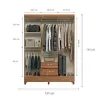 Ropero FIT 6.2 en Blanco - Roperos y placares, Uruguay | Palermo Casa Deco, vista 7 de 7