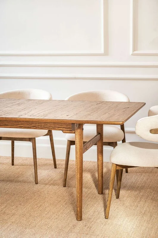 MESA COMEDOR MILANO - ROBLE - 2.45 X 0.90 MTS en Marrón - Mesas de comedor, Uruguay | La Iberica, vista 14