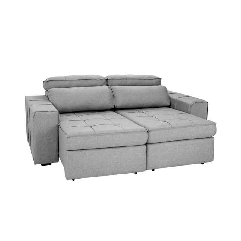 Sillón Cama Brad - 3 Cuerpos - Gris en Gris - Sillones y sofás, Uruguay | Ecowood, vista 4