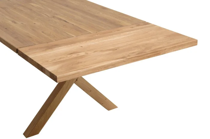 Extensión de mesa GRIBSKOV 100x50 roble natural en Madera natural - Mesas de comedor, Uruguay | JYSK, vista 3