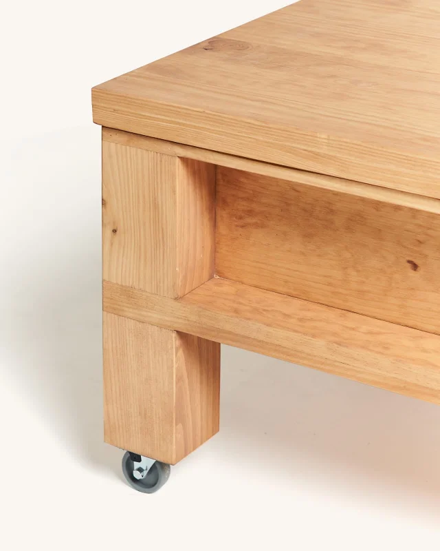 Mesa elevable Meike en Madera natural - Mesas de living, Uruguay | Tree House Deco, vista 8