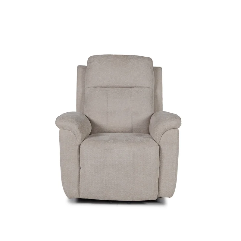 Butaca Lenny (Reclinable eléctrica) - Tela Microfibra - XHR-3 (Beige) en Beige - Butacas, banquetas y puffs, Uruguay | NYR, vista 3