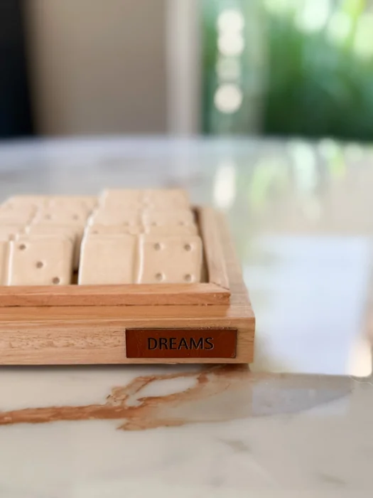 Dominó artesanal (juego completo) en Madera natural - Decoración, Uruguay | Dreams On Time, vista 10