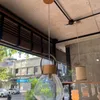 Lámpara Colgante Lampadari Vidrio y Madera – Mediano - Lámparas colgantes, Uruguay | Berna home, vista 4 de 6