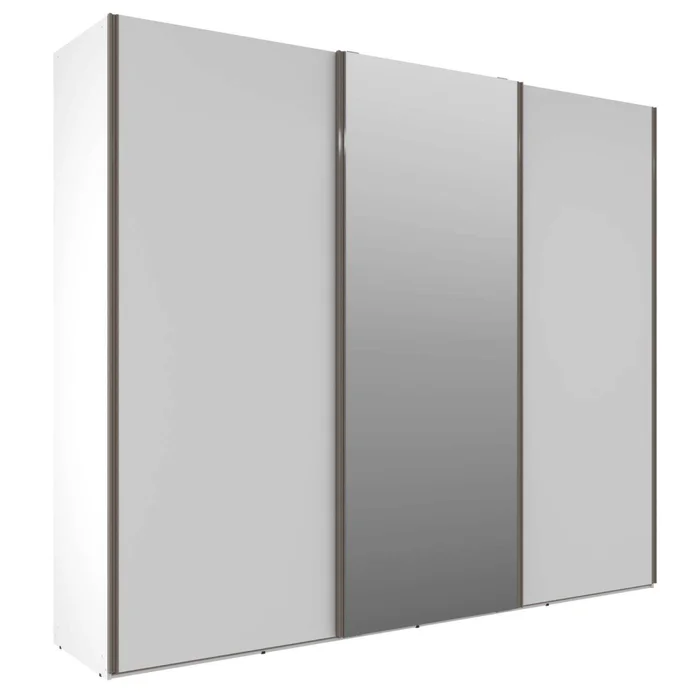 Placard Ropero 3 Puertas Mdf Blanco Venetto en Blanco - Roperos y placares, Uruguay | Divino, vista 2