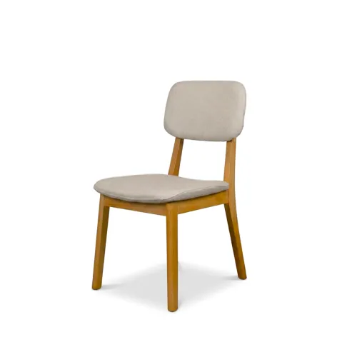 Silla Classic - Tela Rústica - Lino Mezcla en Beige - Butacas, banquetas y puffs, Uruguay | NYR