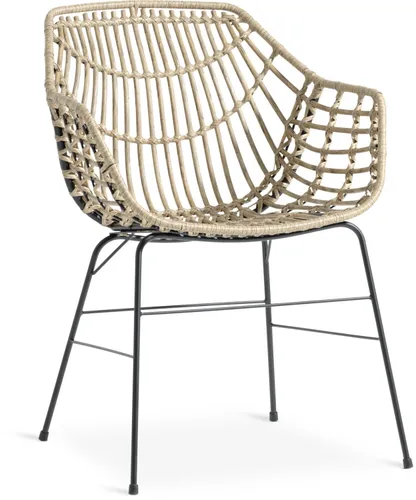 Silla de jardín ILDERHUSE natural en Madera natural - Muebles para el exterior, Uruguay | JYSK