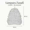 Lámpara Zanafi - Lámparas colgantes, Uruguay | Casakos, vista 4 de 4