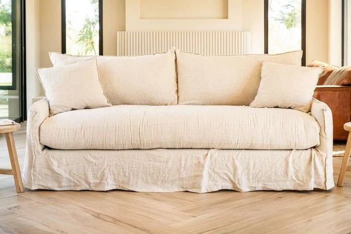 SILLON ALMA LINO CRUDO - 2.30 MTS en Beige - Sillones y sofás, Uruguay | La Iberica, vista 7