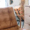 Butaca Sillón Costela Cuero + Puff - Cuero Whisky - Sillones y sofás, Uruguay | Berna home, vista 4 de 4