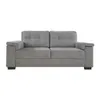 SOFA LUARES 2 CUERPOS GRIS - Sillones y sofás, Uruguay | Alfa Ventas, vista 1 de 3