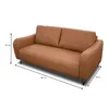 Sofa Riley 2C 1.80mt (100% Cuero) en Sofa Riley Kamel, Sofa Riley Smoke - Sillones y sofás, Uruguay | Casa Brava, vista 5 de 15