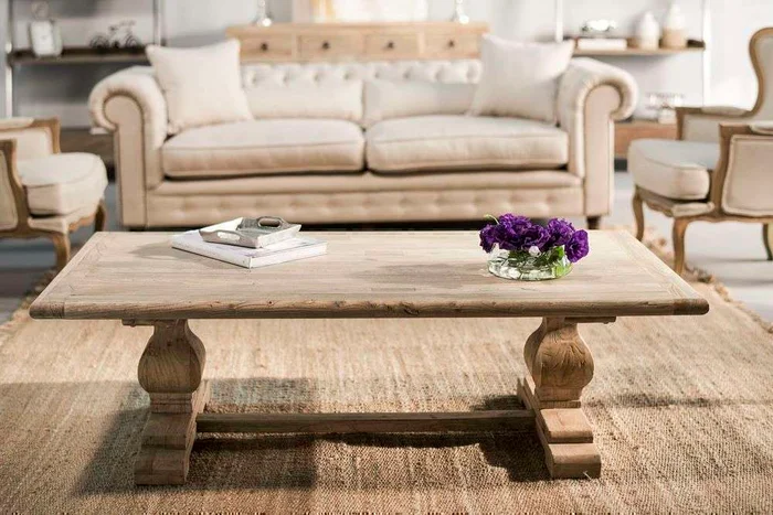 MESA LIVING ISABEL - 1.50 X 0.80 en Madera natural - Mesas de living, Uruguay | La Iberica, vista 11