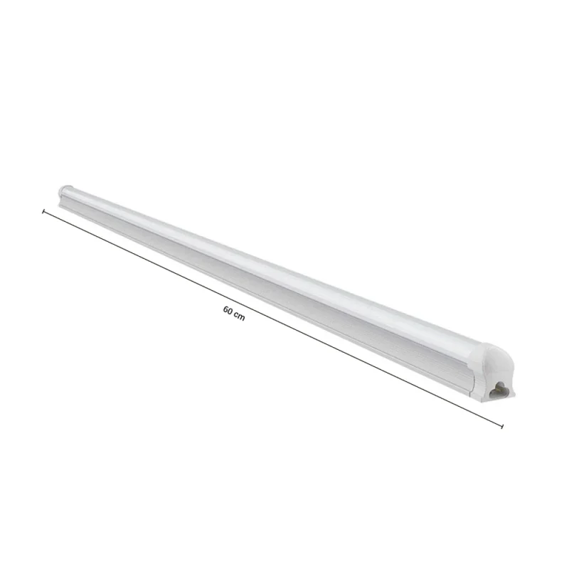 Tubo LED T5 60cm 8W Luz Cálida en Blanco - Lámparas colgantes, Uruguay | Serlux, vista 5