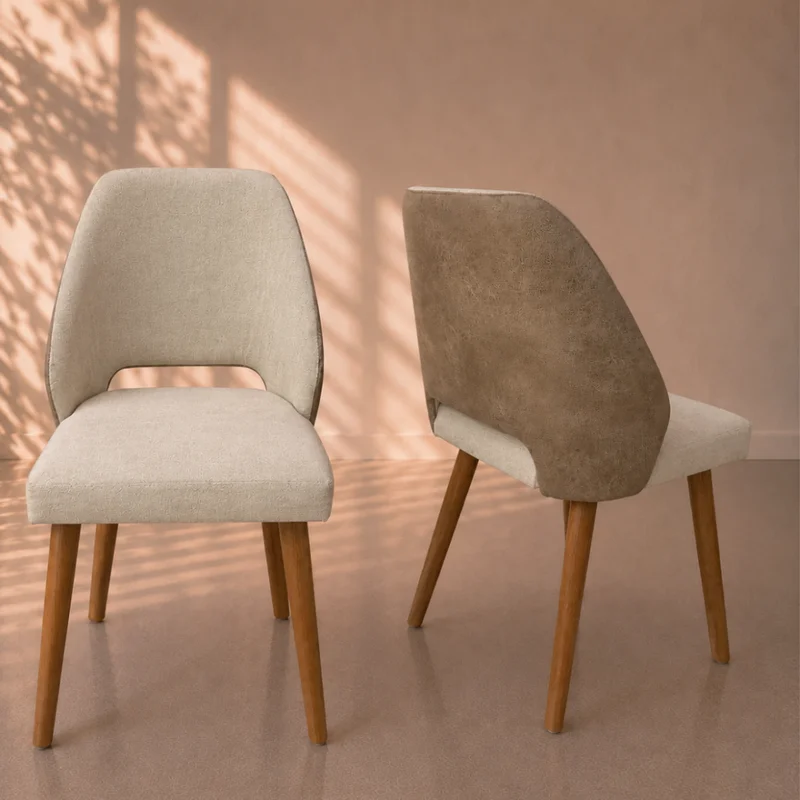 Combo de comedor Noma + 4 Sillas Kora en Beige - Mesas de comedor, Uruguay | Casa Brava, vista 4