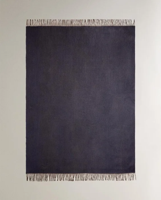MANTA RAYAS FLECOS - Textiles, Uruguay | Zara Home, vista 2