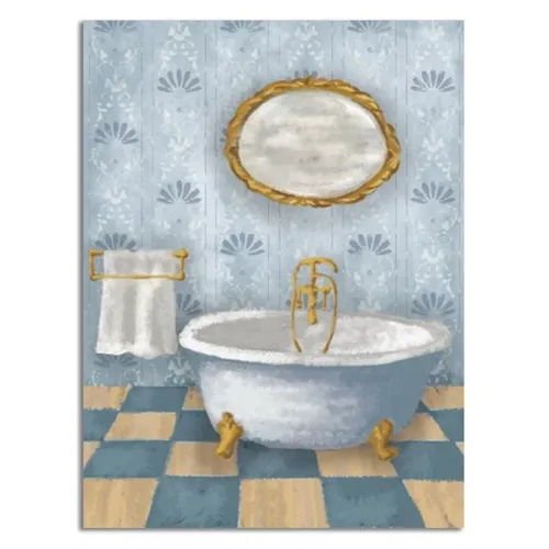CUADRO CANVAS 30x40cm BAÑO 1 - Decoración de pared, Uruguay | Decohogar