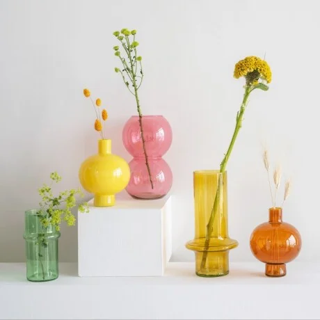 Jarrón De Cristal Reciclado Aura - Decoración, Uruguay | Aihaus, vista 3