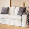 ALMOHADON TERCIOPELO GRIS - 55 X 55 CMS en Gris - Textiles, Uruguay | La Iberica, vista 7 de 12