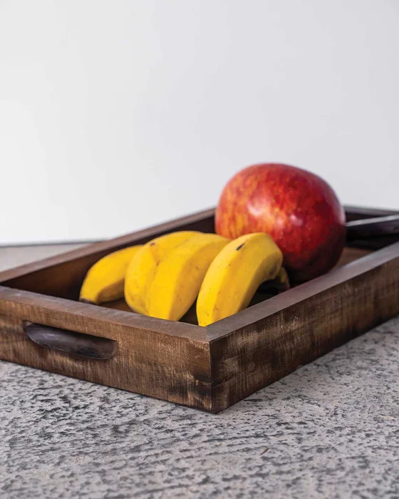 BANDEJA 32 X 20 C/TINTA en Madera natural - Decoración, Uruguay | Fundamento Muebles