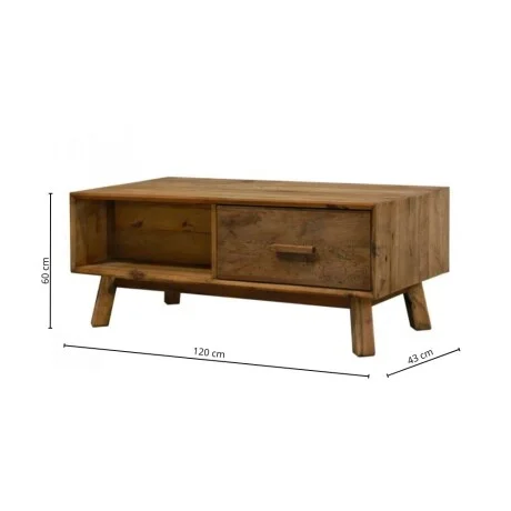 Mesa de living Linea Rimini en Marrón - Mesas de living, Uruguay | La Cueva Muebles, vista 16