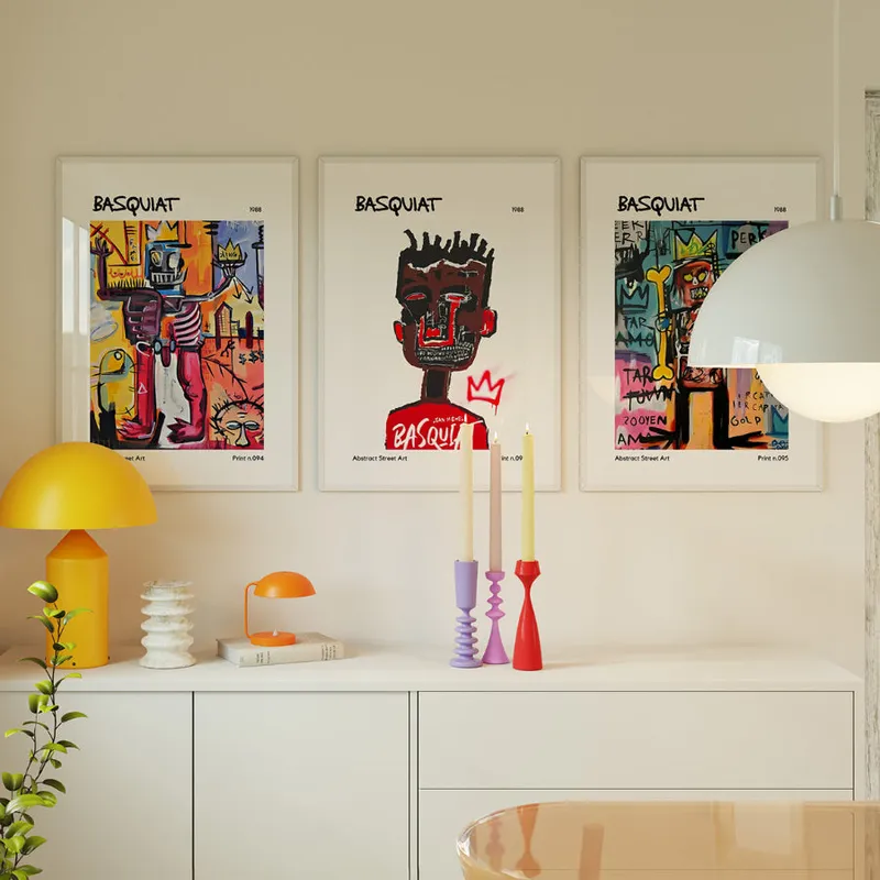 Basquiat N.02 en Multicolor - Láminas, Uruguay | La Cuadrería