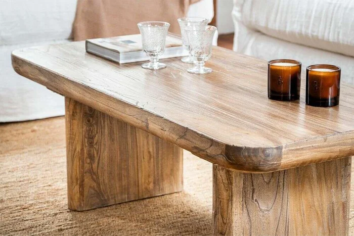 MESA LIVING ATHENA - 1.30 X 0.60 en Madera natural - Mesas de living, Uruguay | La Iberica, vista 2