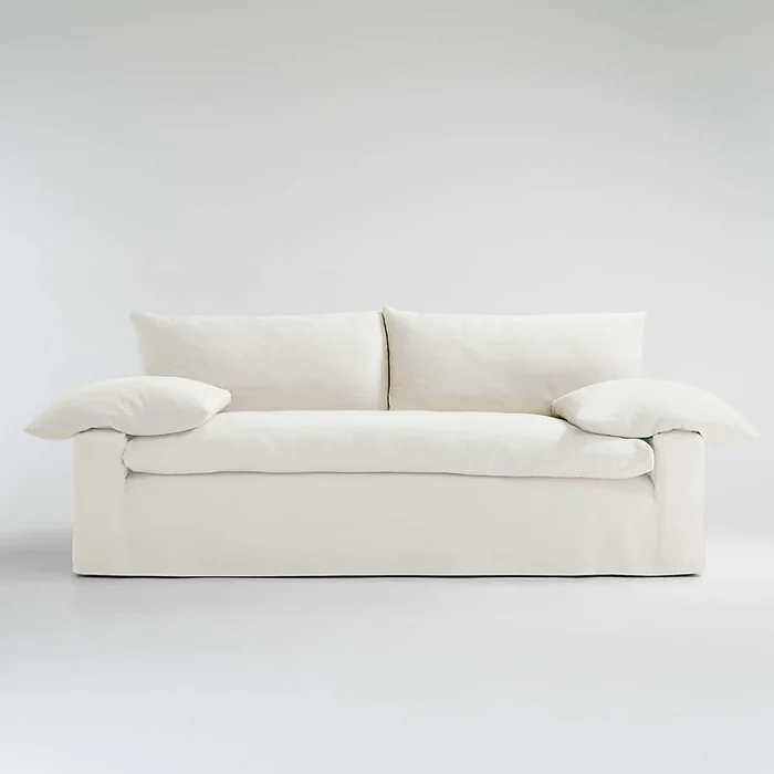 Sofá con funda Leo en Blanco - Sillones y sofás, Uruguay | Pieza Clave