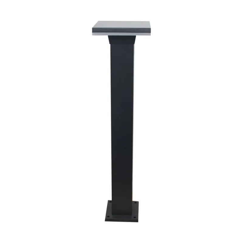 Bolardo de Exterior Atlas 12W 60 cm en Negro - Lámparas de pie, Uruguay | Unilux