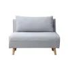 Sofa Cama Plaza Y Media Plegable Tela Patas De Madera en Gris - Sillones y sofás, Uruguay | Soy Hogar, vista 1 de 10
