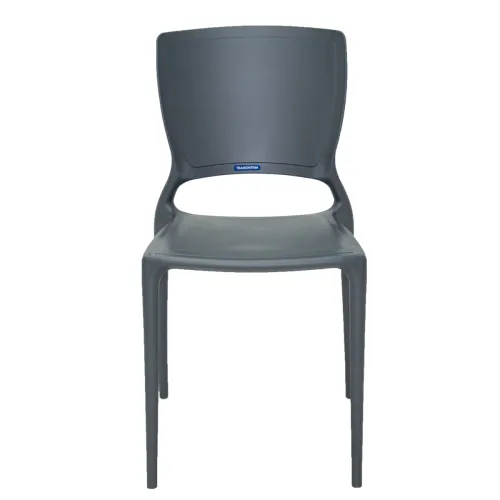 Silla Sofia Respaldo Cerrado - Color Grafito - 92236/007 en Gris - Sillas, Uruguay | Champagne Home