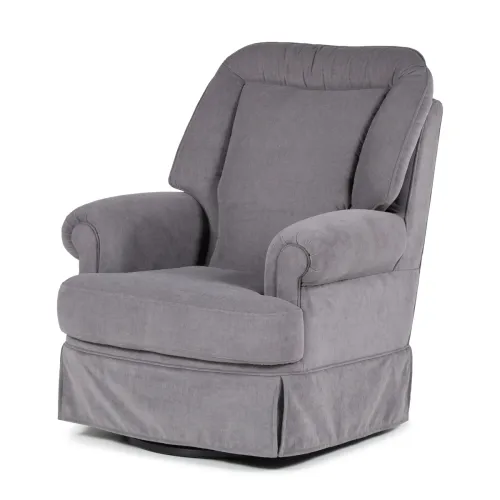 Butaca Bergere Sense giratoria - Tela Aquaclean - A fabricar en Gris - Butacas, banquetas y puffs, Uruguay | NYR