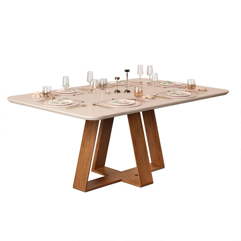 Mesa de Comedor Grande Línea París Gris en Gris - Mesas de comedor, Uruguay | Ecowood, vista 3