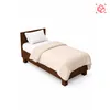 Cama 1 1/2 Plaza Madera-acacia Natural-beige Prince en Madera natural - Dormitorio, Uruguay | Divino, vista 8 de 8