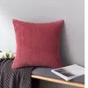 Almohadón Pana Cranberry red (trama a rayas) en Rojo - Textiles, Uruguay | Finkel, vista 1 de 3