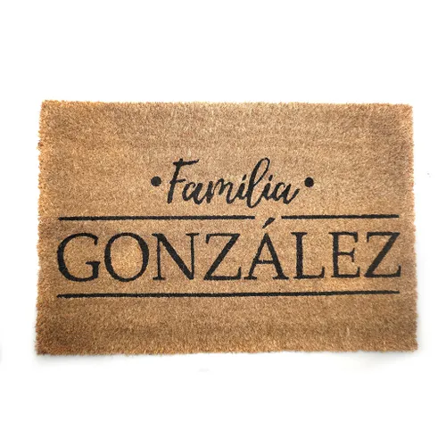 FELPUDO DE COCO 40X60CM H.1.5CM FAMILIA GONZALEZ - Textiles, Uruguay | Decohogar