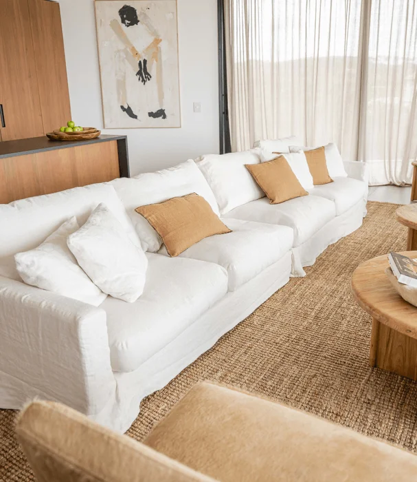 SOFA BISC BATARD NEWLIN BLANCO en Blanco - Sillones y sofás, Uruguay | Masinfinito Casa, vista 3