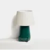Lámpara de mesa Odra de cerámica crudo acabado brillante - verde acabado brillante en Verde - Lámparas de mesa, Uruguay | Kavehome, vista 1 de 6