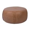 Puff Cuero Marron Olten Camel en Marrón - Sillones y sofás, Uruguay | Divino, vista 2 de 5