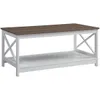 MESA RATONA MDF/MELAMINA 100x55x45CM MARRON/BLANCO - Mesas de comedor, Uruguay | Decohogar, vista 2 de 2