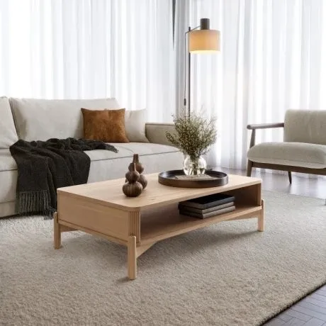Mesa living NEST TAURI REF.3314U en Madera natural - Mesas de living, Uruguay | Igoa