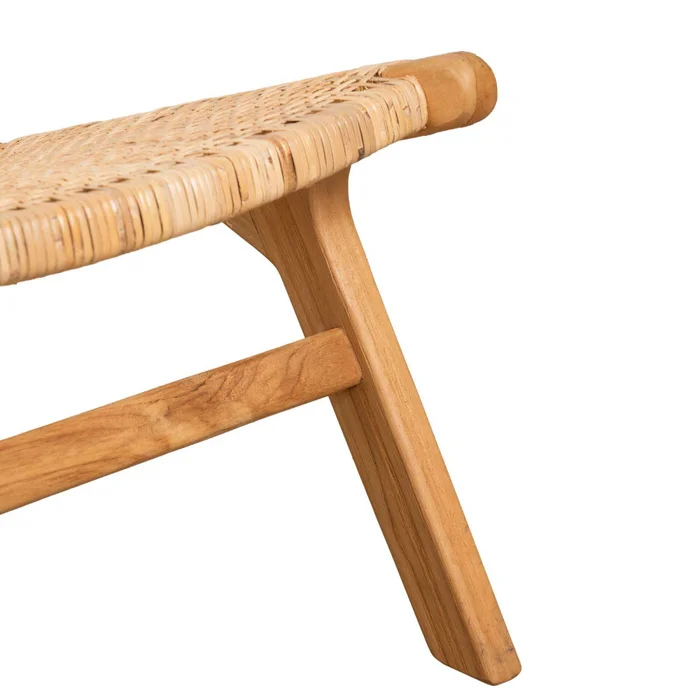 Butaca Rattan-y-madera Natural-beige Komodo Natural en Beige - Sillones y sofás, Uruguay | Divino, vista 5