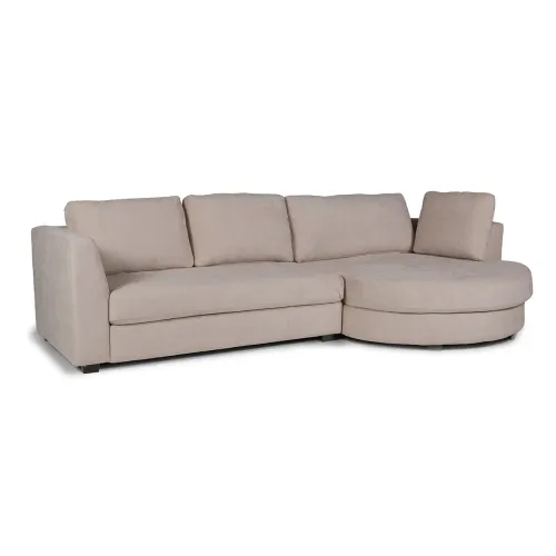 Rinconera Lotus - Tela Microfibra - Chaise Derecho - 12072 (Beige) en Beige - Sillones y sofás, Uruguay | NYR