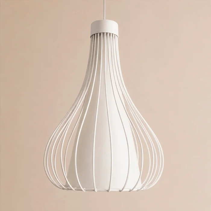 Lámpara blanca de techo Moma en Blanco - Lámparas colgantes, Uruguay | Alta Gracia Deco, vista 4