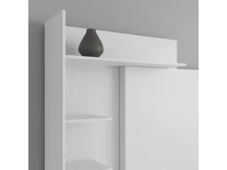 Rack para TV hasta 50" con respisa BLANCO en Avena/Blanco - Muebles para TV, Uruguay | Quesal, vista 5