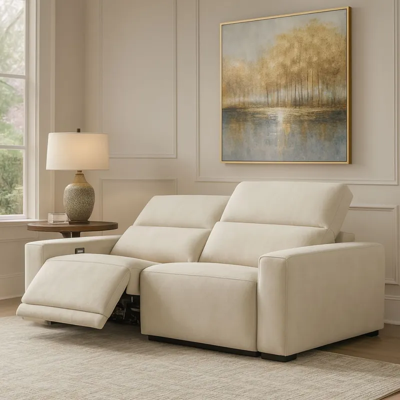 Sofá Eléctrico VOLARE BEIGE 3 CUERPOS - Sillones y sofás, Uruguay | Viasono