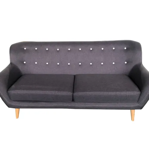 SOFA NORDICO 3 CUERPOS LV47 GRIS en Gris - Sillones y sofás, Uruguay | Alfa Ventas