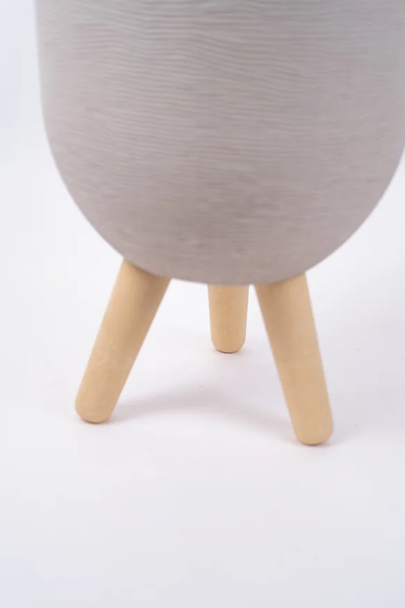 Maceta Teli - Beige en Beige - Decoración, Uruguay | Indian, vista 2